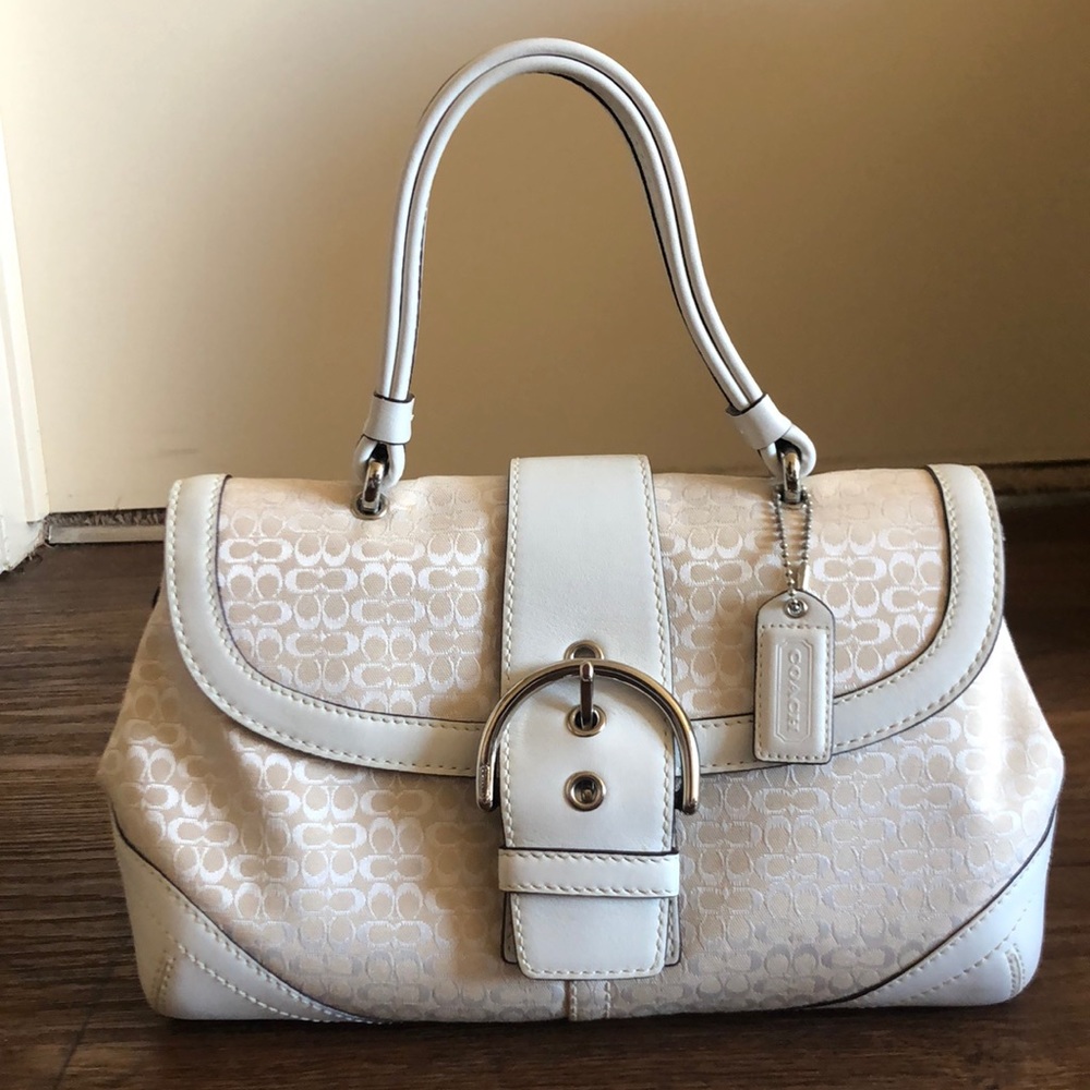 Coach hand carry purse